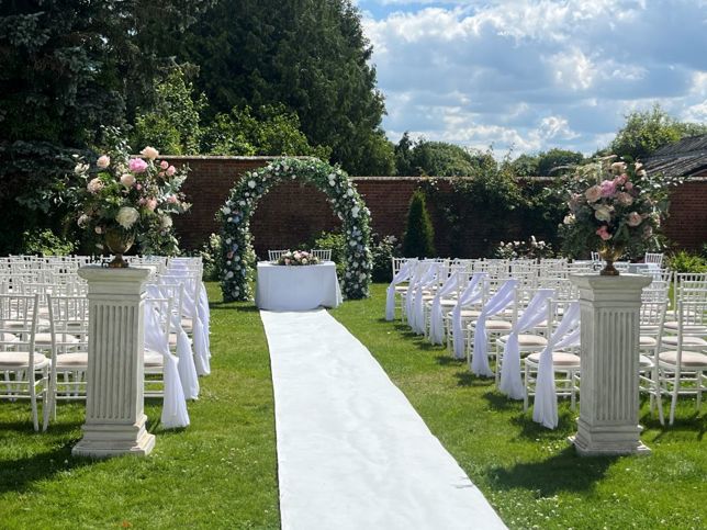Stone Pillar Ceremony View