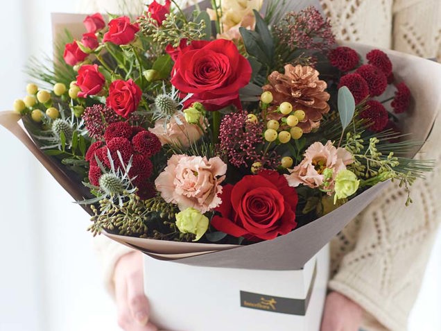 Festive Love & Joy Bouquet image