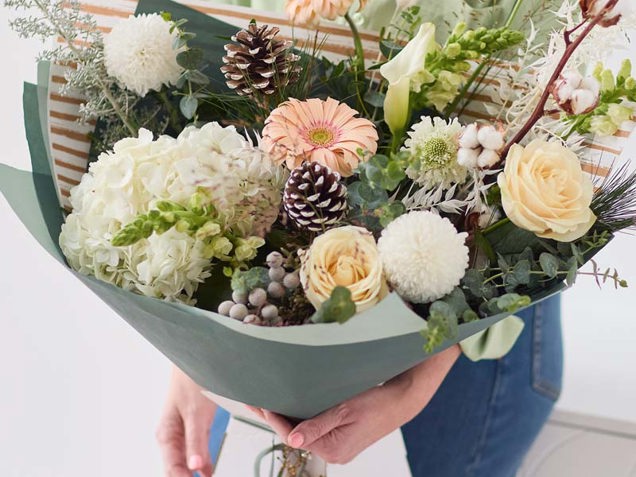 Stunning Winter Woodland Bouquet image