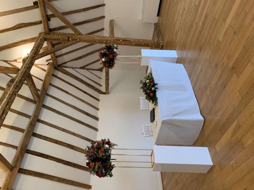 Top Table Set Up