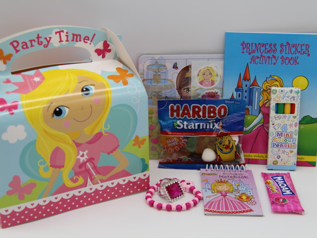 Princess Party Box With 6 Fillings