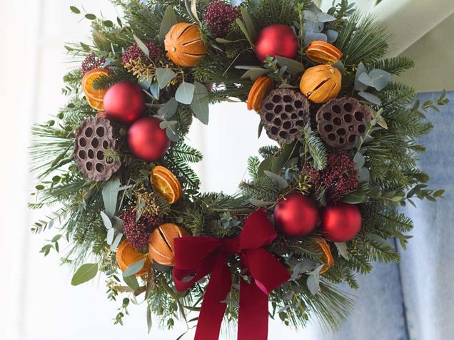 Very Merry Christmas Wreath image