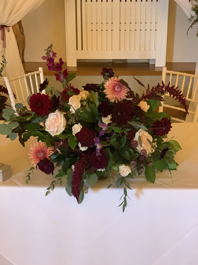 Table centres - Hampshire Flower Barn